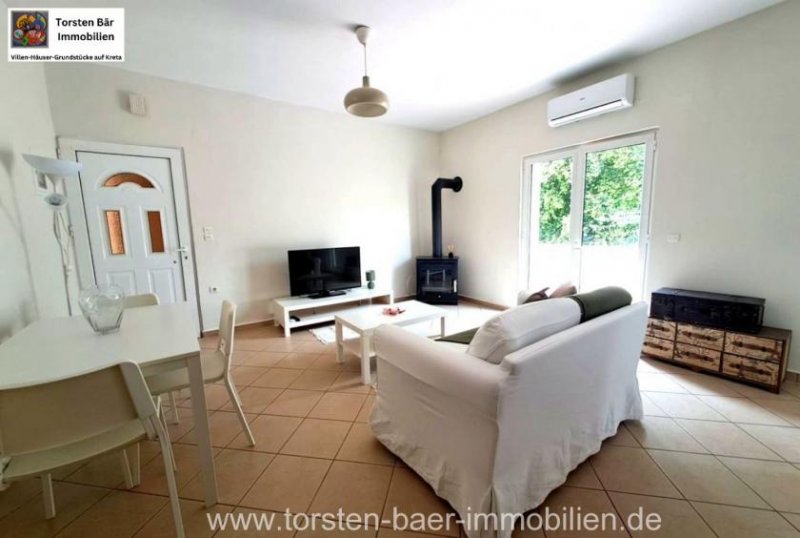 Plaka, Apokoronas Plaka, Apokoronas,Einzimmerwohnung im Erdgeschoss mit Parkplatz und Balkonen, Wohnung kaufen